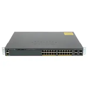 CISCO CATALYST 2960X 24-PORTAS POE SWITH-WS-C2960X-24PS-L