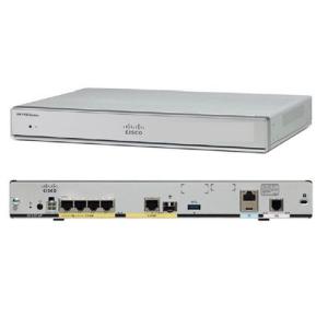 Cisco C1111-8P Integrated Services Router 1100 com portas duplas Ethernet de 8 Gigabit (GbE), WAN, garantia limitada de hardware (C111-8P)
