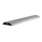 CALHA DO CHAO COM COLANTE 50X10MM 2M COR CINZA