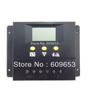 CONTROLADORA DE CARGA PWM 60A 12/24V