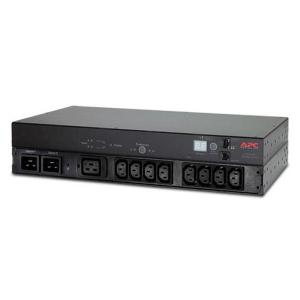 APC AP7721 AP7721 Rack ATS, 10A/230V, 12A/208V, C14 ENTRADA, (12) C13 SAÍDA