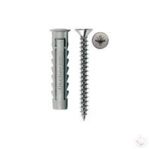 Bucha Fischer SX 8mm - Caixa Com 100 Buchas