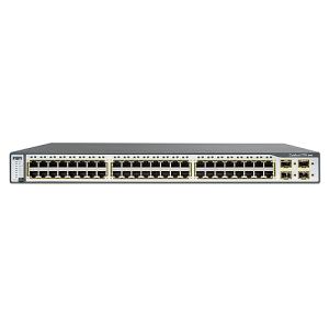 CISCO CATALYST 3750-SERIES 48-PORTAS POE SWITH CISCO WS-C3750-48PS-S. 48-PORTAS ETHERNE 10/100